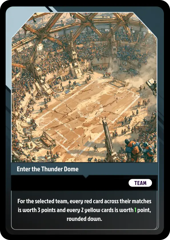 Enter the Thunder Dome artwork